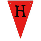 Lieveheersbeestje Happy Birthday Bunting Flag Bann Vlaggetjes (Tweede vlag)