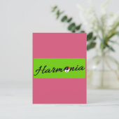 Lieveheersbeestje Harmonia zen Briefkaart (Staand voorkant)