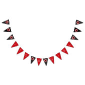 Lieveheersbeestje Het is een meisje Baby shower vl Vlaggetjes (Alle)