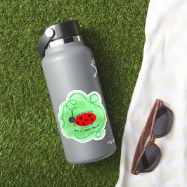 Lieveheersbeestje in het Jiddisch Sticker
