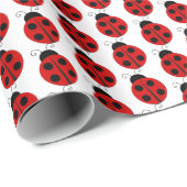 Lieveheersbeestje Inpakpapier Blad Set (Rol Hoek)