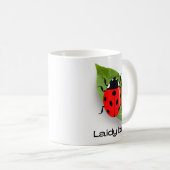 lieveheersbeestje, insect koffiemok (Voorkant rechts)