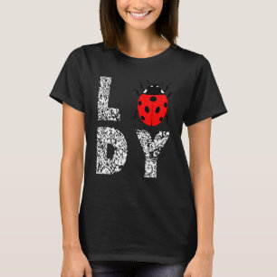 Lieveheersbeestje insect Lady Leopard Leuke lieveh T-shirt