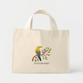 lieveheersbeestje insect lekker kleurrijk vogelmei mini tote bag