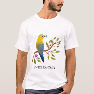 lieveheersbeestje insect lekker kleurrijk vogelmei t-shirt