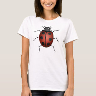Lieveheersbeestje insect ontwerp t-shirt