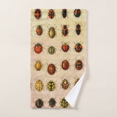 lieveheersbeestje insectenbeestje bad handdoek (Handdoek)