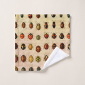 lieveheersbeestje insectenbeestje bad handdoek (Wasdoekje)