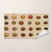 lieveheersbeestje insectenbeestje bad handdoek (Handdoek)