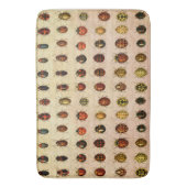 lieveheersbeestje insectenbeestje badmat (Voorkant Verticaal)