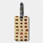 lieveheersbeestje insectenbeestje bagagelabel (Achterkant verticaal)