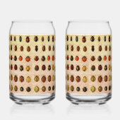 lieveheersbeestje insectenbeestje blikvorm glas (Links)