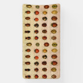 lieveheersbeestje insectenbeestje spandoek (Verticaal)