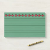 Lieveheersbeestje Jumbo Post It Notities Post-it® Notes (Op bureau)