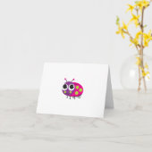 Lieveheersbeestje Kaart (Gele Bloem)