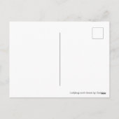 Lieveheersbeestje kan niet dansen feestdagenkaart (Achterkant)