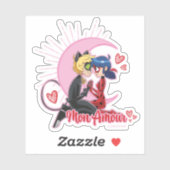 Lieveheersbeestje & kat Noir | Ma Amour Sticker (Vel)