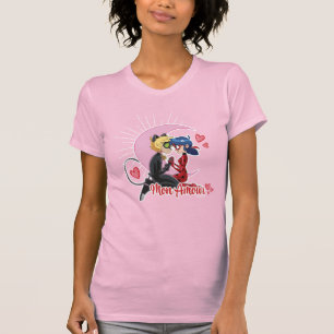 Lieveheersbeestje & kat Noir   Ma Amour T-shirt