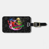 Lieveheersbeestje & kat Noir | Samen sterker Bagagelabel (Voorkant horizontaal)