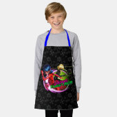 Lieveheersbeestje & kat Noir | Samen sterker Schort (Gedragen)