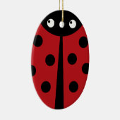 Lieveheersbeestje Keramisch Ornament (Rechts)