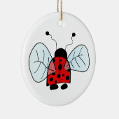 Lieveheersbeestje Keramisch Ornament (Rechts)