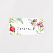 lieveheersbeestje | Kleding die aan een kledingstu Labels (Design 1)