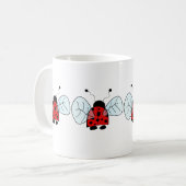 Lieveheersbeestje koffiemok (Voorkant links)