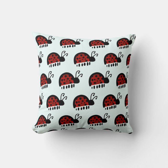 Lieveheersbeestje Kussen (Voorkant)