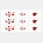 Lieveheersbeestje Labels (Vel)