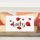 Lieveheersbeestje Labels (Aangebracht)