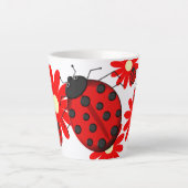 Lieveheersbeestje Latte Mok (Voorkant)