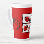 Lieveheersbeestje Latte Mok (Linkerhoek)