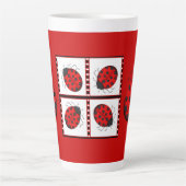 Lieveheersbeestje Latte Mok (Voorkant)