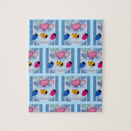 Lieveheersbeestje Legpuzzel (Verticaal)