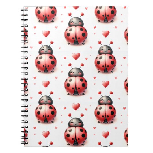 Lieveheersbeestje Liefde Notitieboek (Voorkant)
