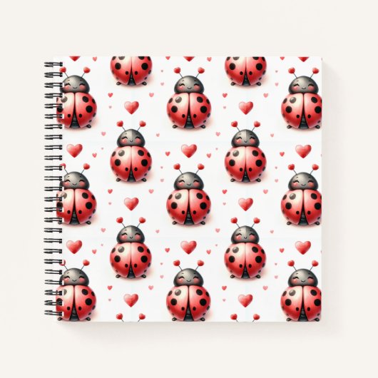 Lieveheersbeestje Liefde Notitieboek (Voorkant)