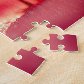 Lieveheersbeestje macro op een bloem legpuzzel (Zijkant)
