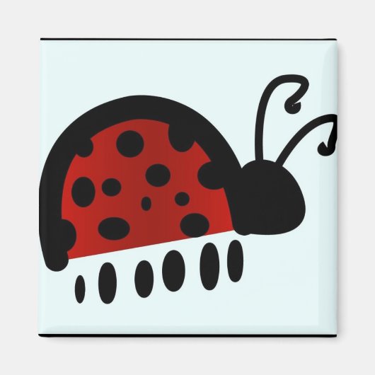 Lieveheersbeestje Magneet (Voorkant)
