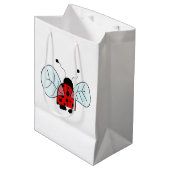Lieveheersbeestje medium cadeauzakje (Voorkant Gekanteld)