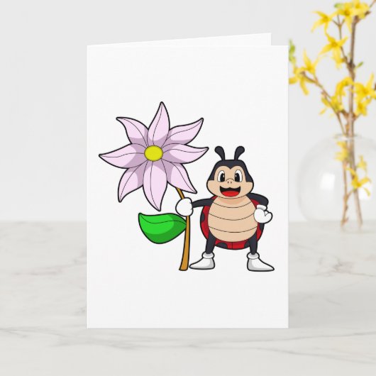 Lieveheersbeestje_met_bloem.PNG Kaart (Gele Bloem)