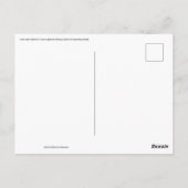 lieveheersbeestje met druppeltje op een tak briefkaart (Achterkant)