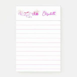 Lieveheersbeestje met leuke staart gepersonaliseer post-it® notes