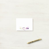 lieveheersbeestje met leuke staart post-it® notes (Op bureau)