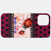 Lieveheersbeestje met stippen Case-Mate iPhone case (Achterkant (horizontaal))