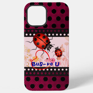 Lieveheersbeestje met stippen iPhone 12 pro max hoesje