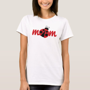 Lieveheersbeestje Moeder Wit T-shirt