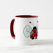 Lieveheersbeestje Mok (Voorkant links)