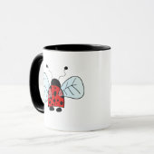 Lieveheersbeestje Mok (Voorkant links)