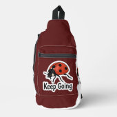 lieveheersbeestje Motivatie Sticker Sling Bag (Voorkant)